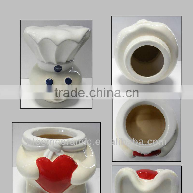 Porcelain cookie jar manufactory