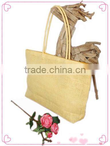 Wholesale Promotional jute shopping bag