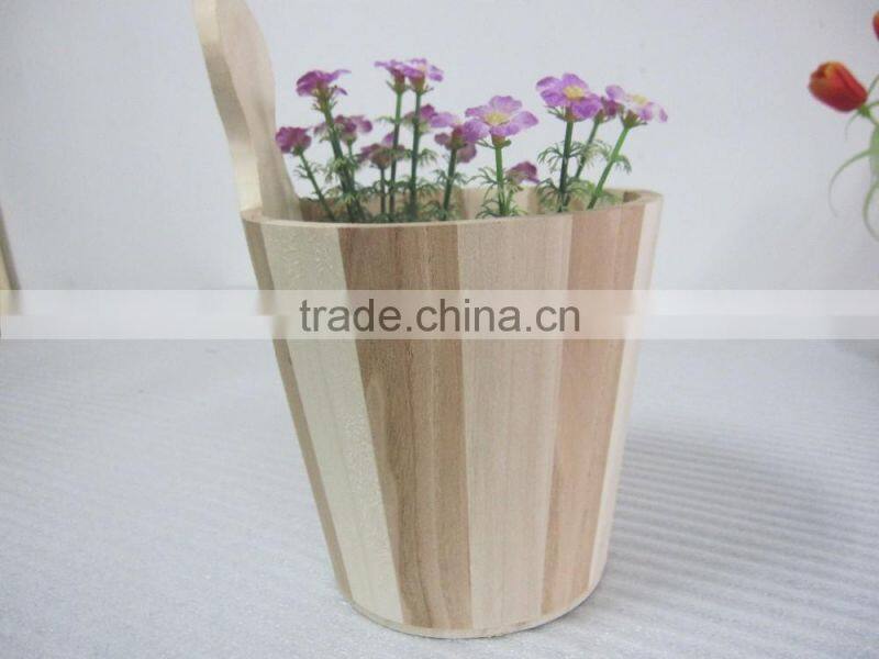 Garden Decoration Wooden Flower Pot/Wood Planter /Planter Box
