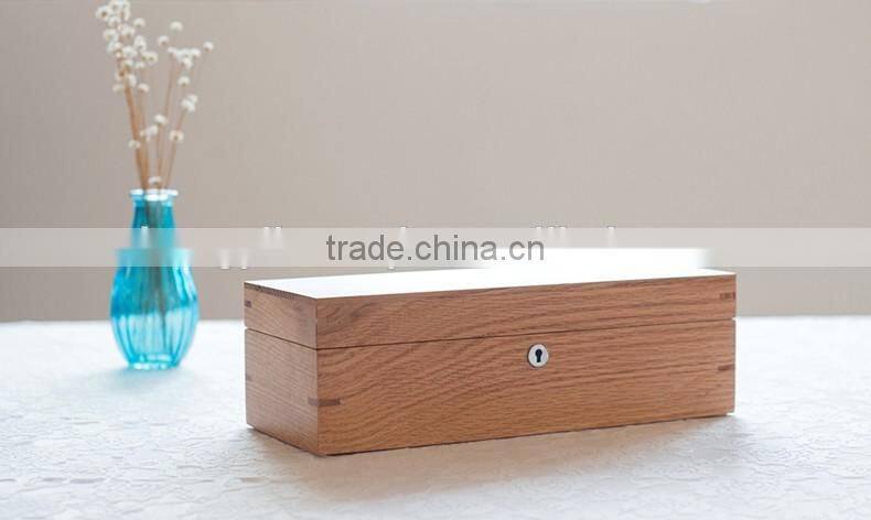 Raw Wood Jewelry Box Wooden Jewelry Box With Foam Insert