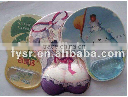 hot sale sexy breast mouse pad