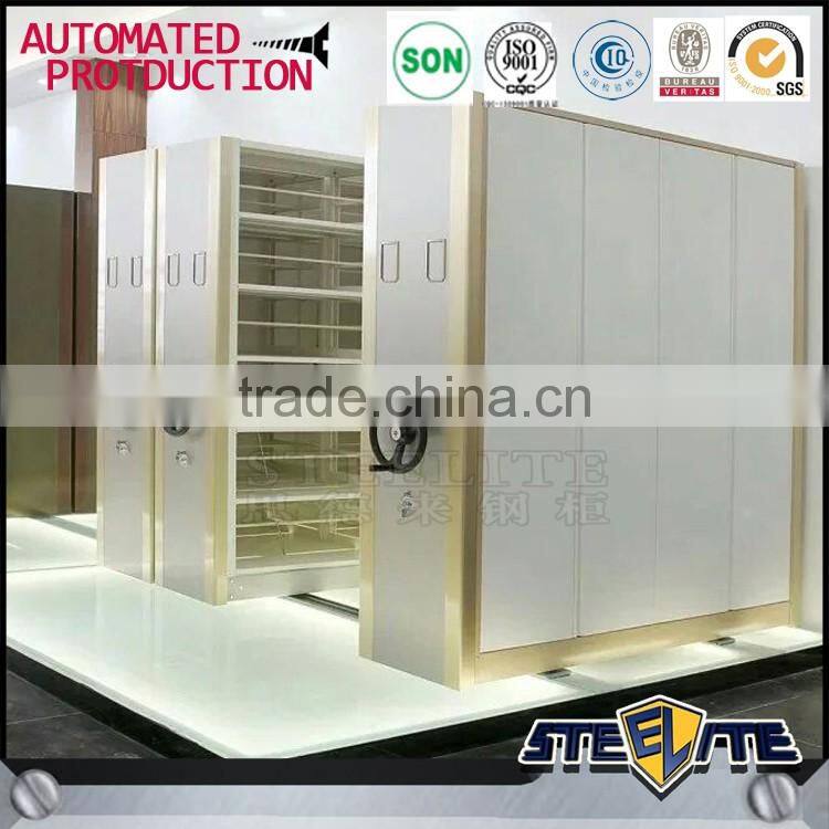 Heavy duty Cold Rolled Steel File Shelving Compact Mobile Filing Cabinet