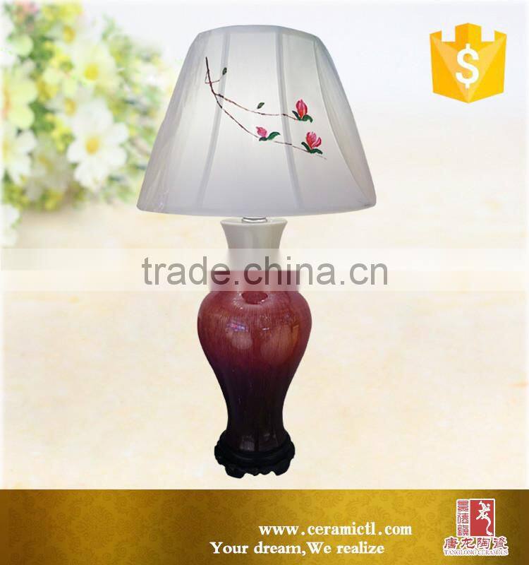 High quality ceramic table lamp reading lamp vase lamp