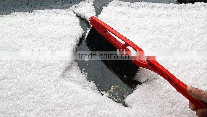 New design EVA grip snow brush with ice scraper , detachable snow brush