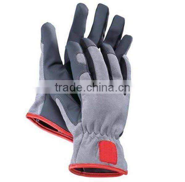 Stretch fabric auto mechanical industrial tool gloves