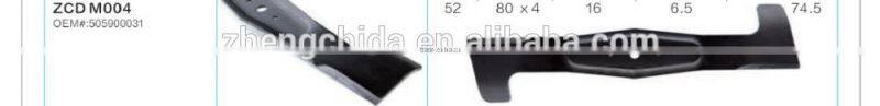 Lawn Mower Blade Axxom different Models Bosch