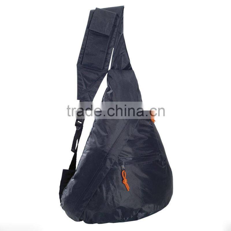OEM professional high quality practical single shoulder bag/Triangle single shoulder bag/cheap sling bag
