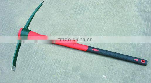 Hight quality Pickaxe with fiberglass handle P407