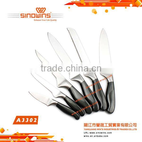 A3302-1 Great Style 5pcs Stainless Steel Knife Set