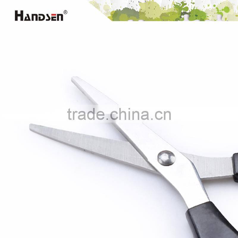 5-1/2"plastic hande student scisors left hand scissors