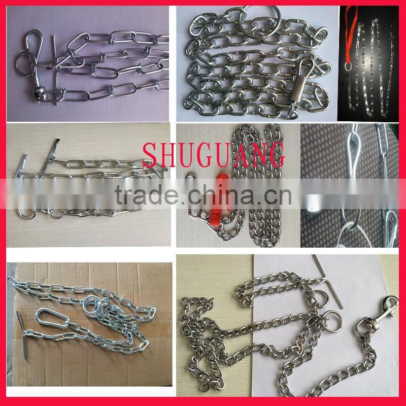 Zinc Plated Dog Chain,Electro Galvanized Dog Chain