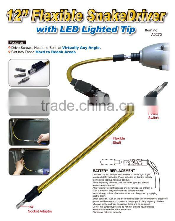 12" Flexible SnakeDriver