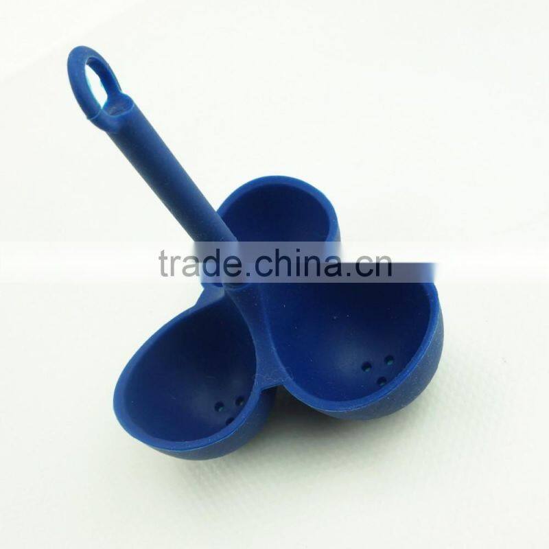 16064 3 PCS Silicone Egg Steamer with Handle