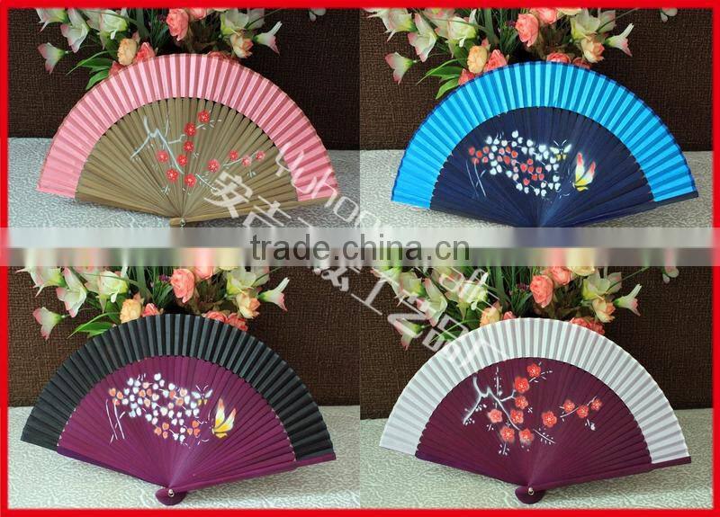 High-grade bamboo hand held fan