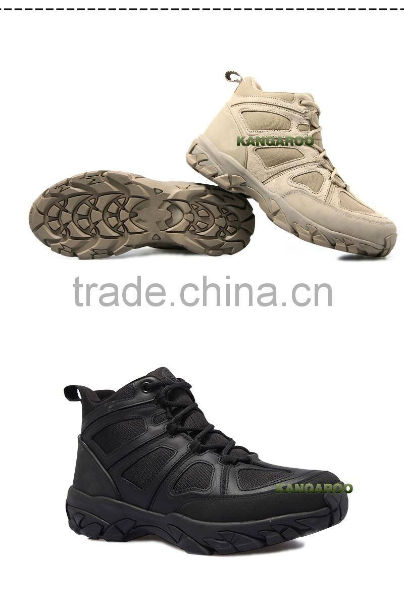 Military Low Cut Rubber Boots Combat For Men