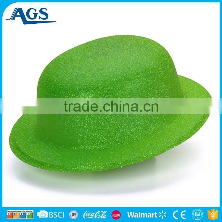 elegant black stripe purple carnival hat for promotion