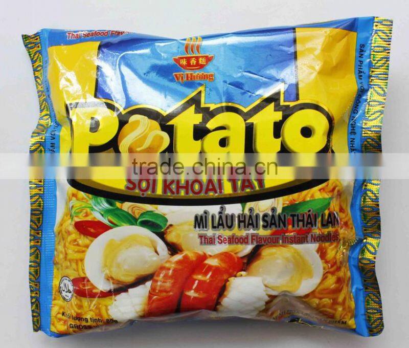 Chicken flavour instant noodles