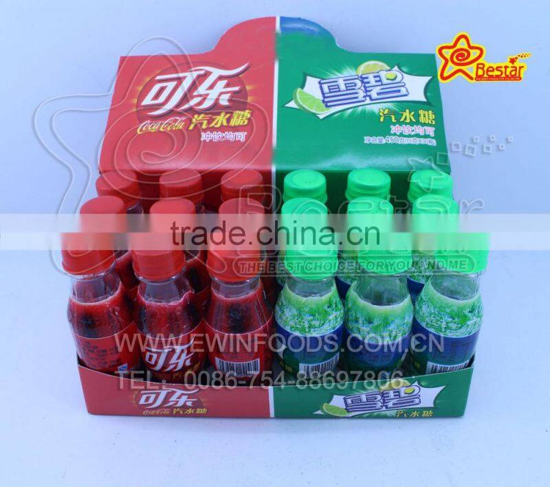 Cola and Sprite Bottle Packing Soda Hard Candy 9g