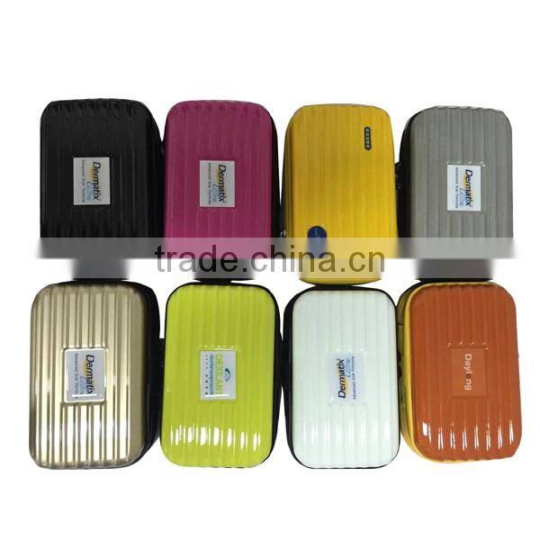 TOP Selling High standard hard side cosmetic case, abs+pc case for cosmetic