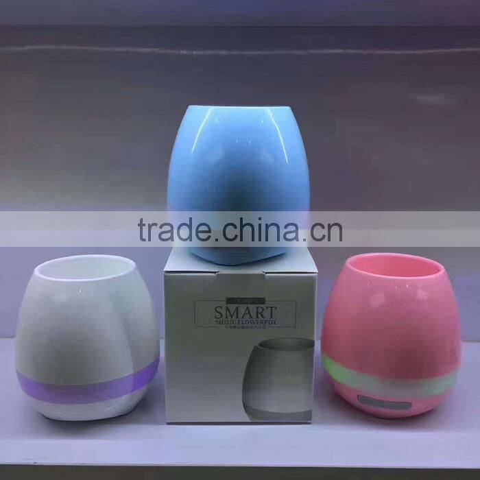 UCHOME New Plastic Flower Pot Bluetooth Speaker Smart Flower Pot Mini Speaker Music Flower Pot For Office And Home