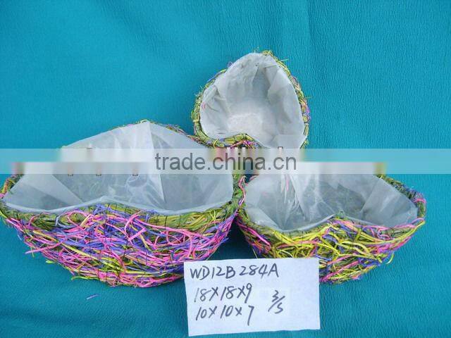 Handmade Decorative Garden Flowerpot with handle