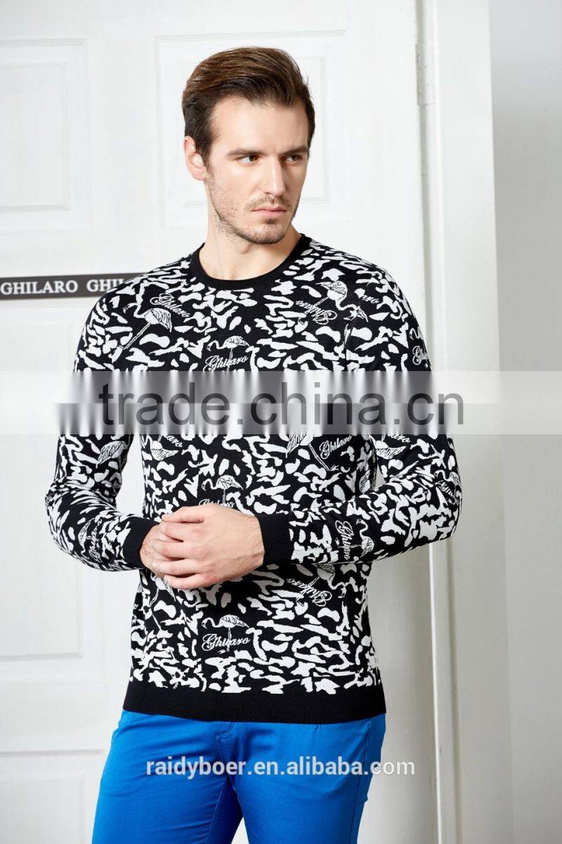 Raidy Boer Men's print knitwear