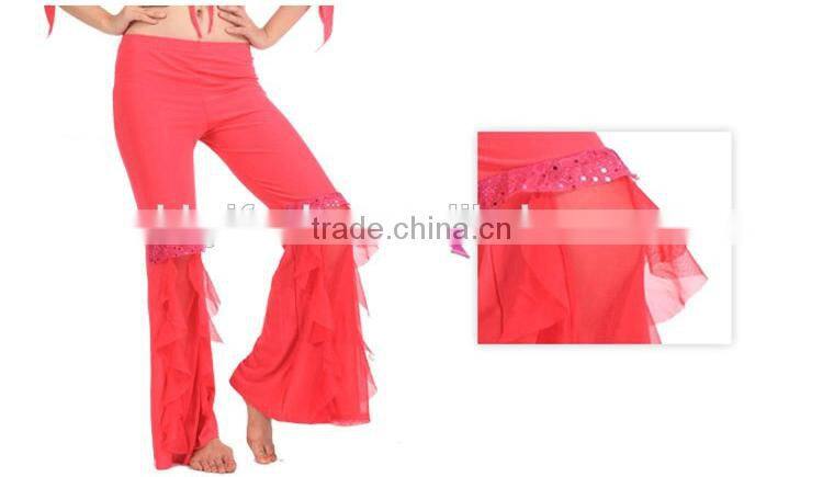 Professional women's dance pants sexy gorgeous belly dance harem pants