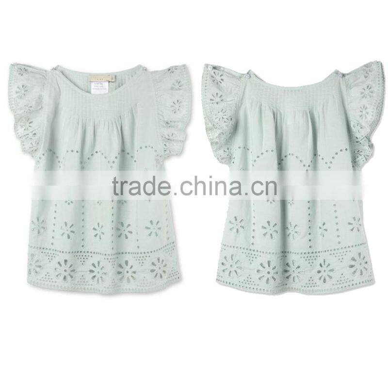 Grey Graphic Flowers Betty Sweatshirt Kid Clothing Wholesle Childern Wear HSs5141