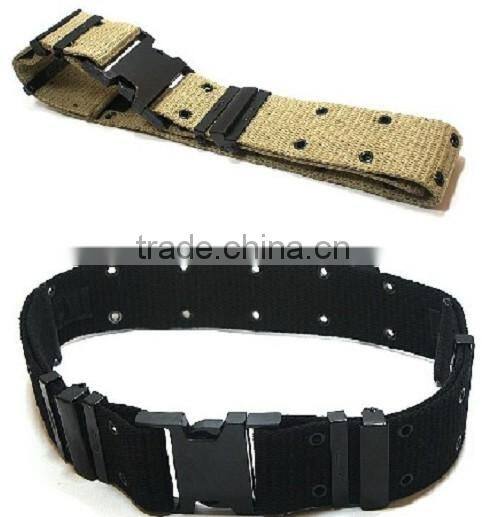 high quality military canvas belt custom military girdle