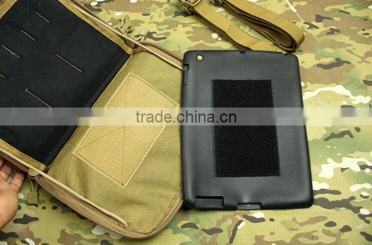 custom brown military tactical molle pad small bags