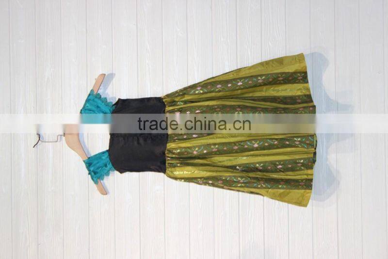 GZY 2016 latest dress designs for flower girls for 6-16 years old