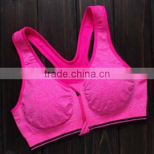 GZY 2015 hot sell camisole seamless sports bra