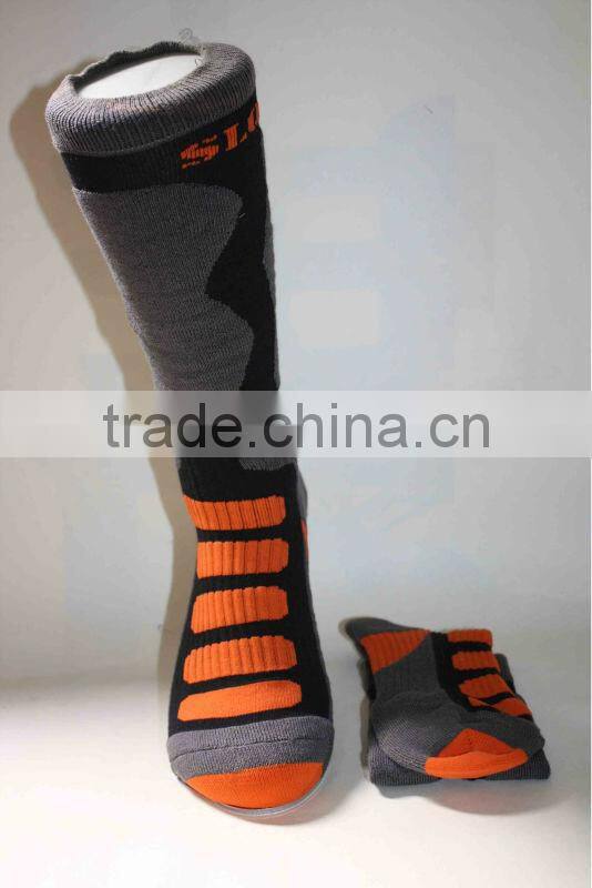 Black coolmax cycling compression socks