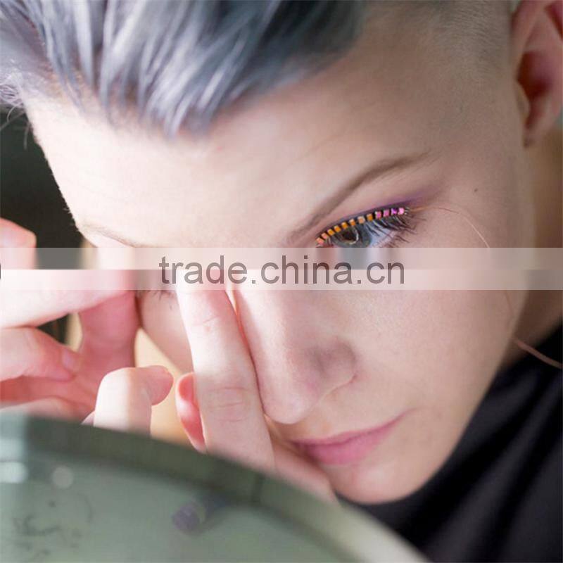 LED False Eyelashes lamp Multi color LED Light with Sound control