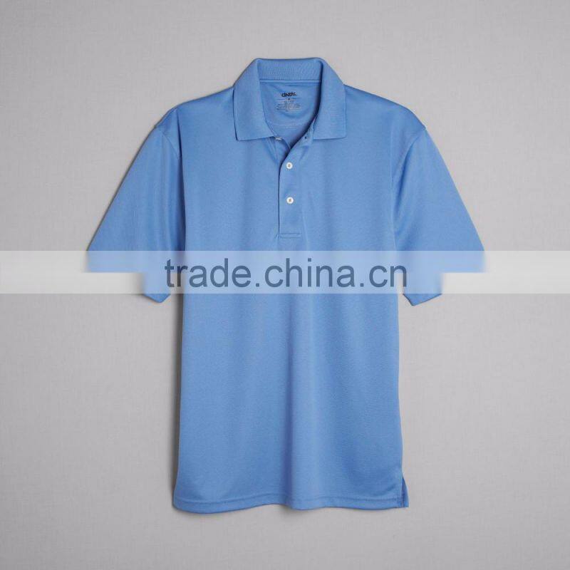Dri Mesh Sport Polo Shirt For Man Customizable Uniform With Moisture Stay Cool And Dry 100% Polyester Double Mesh Uniform
