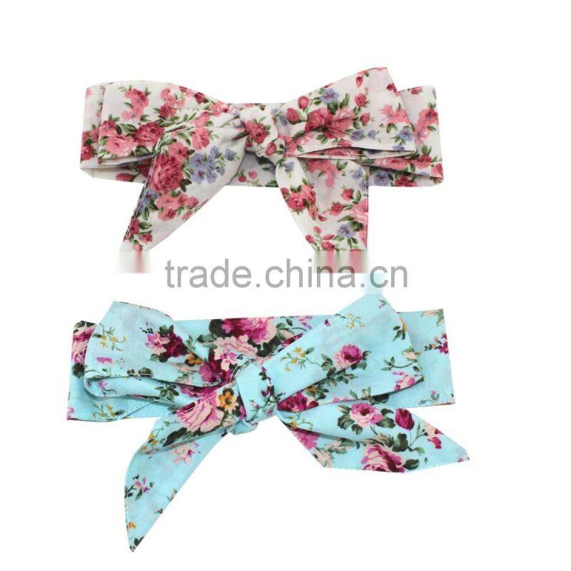 Boutique new style accessories baby pink polka dot headbands for little girl