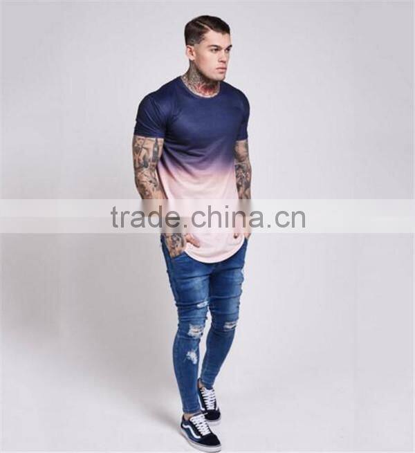 Custom stylish comfort digital printing t shirt