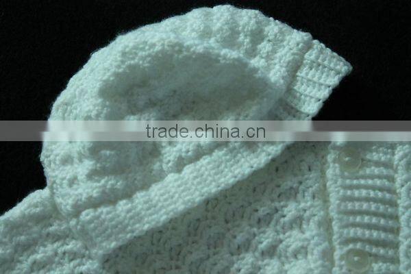 Children in Crochet Pattern Baby Sweater