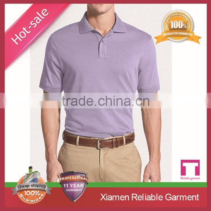 2016 OEM new arrival attractive embroidery double mercerized cotton polo shirt alibaba china supplier