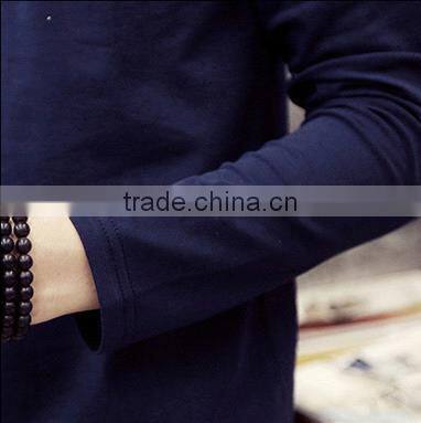 2016 wholesale high quality short sleeve v-neck T-shirt for men