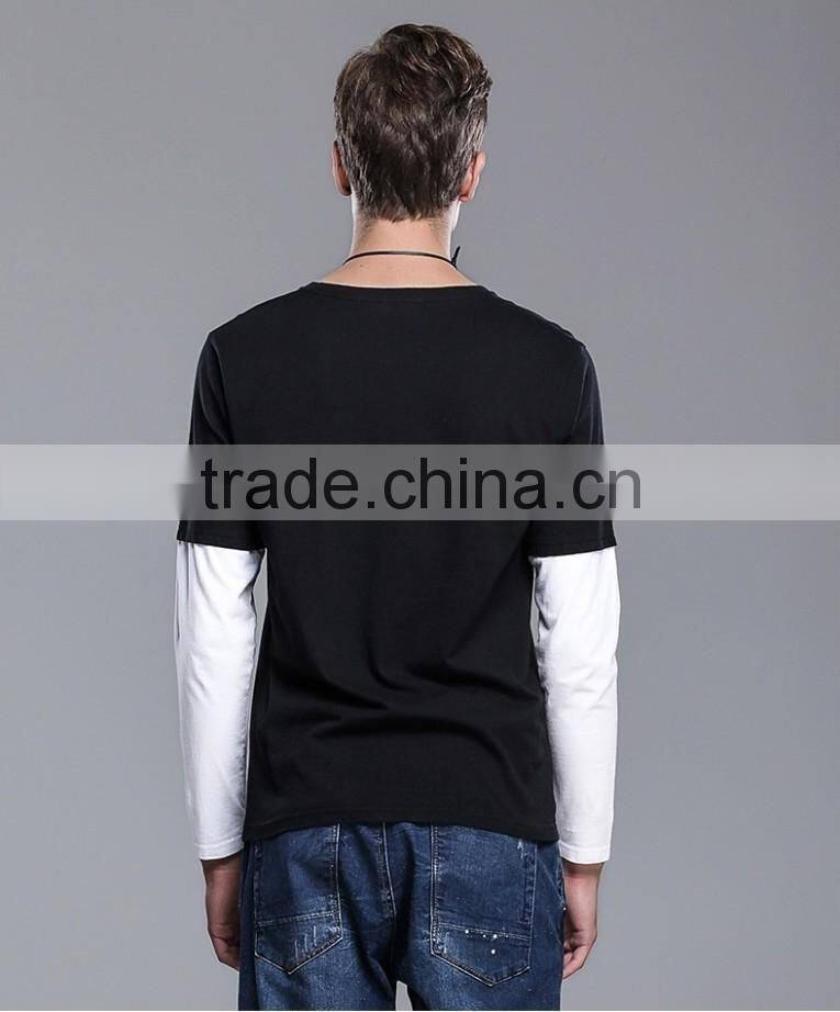 wholesale short and long sleeve o-neck t-shirt for men