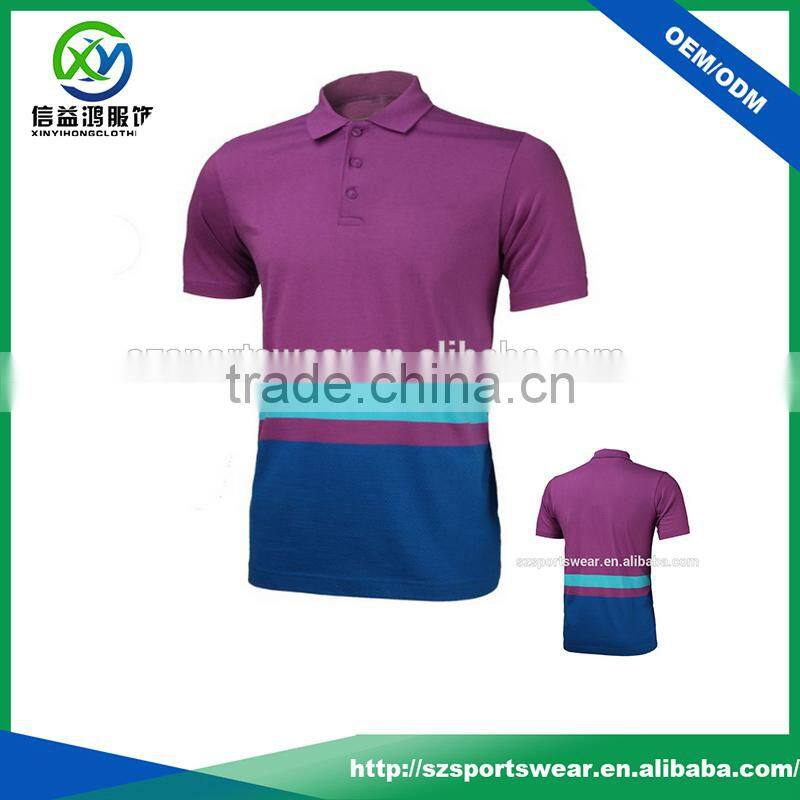 High Quality Dry fit material Short Sleeve Polo Shirts For Men