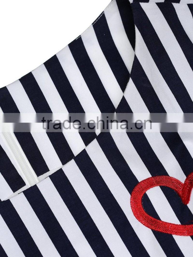 Gilrs 100% cotton sleeveless embroidered dress