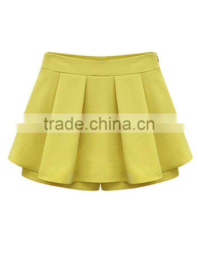 Young Girls European style fashion casual large size skirt/dress pants wholesale clothing