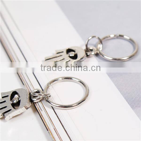 Zinc Based Alloy Hair Accessories Findings Hamsa Symbol Hand Antique Silver Hairpins For Women