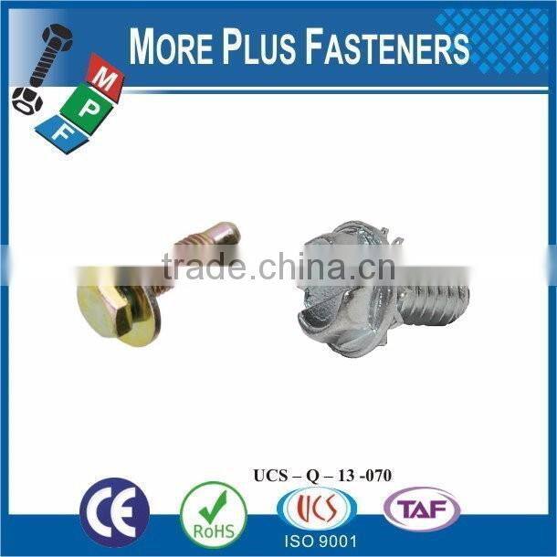 Taiwan M3 M12 M6-1.0 x 10mm DIN 7985 Phillips Drive Pan Head Machine Screw SEMS with Square Washer