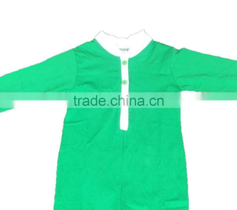 Winter Strip design long sleeve lovely cute baby Christmas kids clothes wholesale onesie
