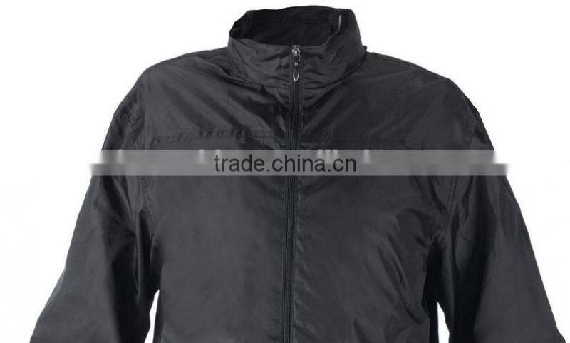 Windbreaker MEN Lightweight Waterproof Jacket with hood and bag
