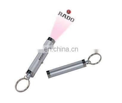 mini cheap UV bill note dector keyring torch light
