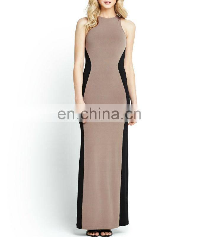 CHEFON Jersey Illusion dressy maxi dresses
